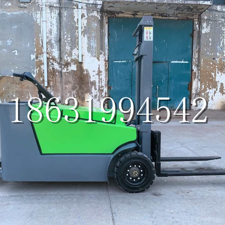 玉井区小型电动叉车1吨2吨步行站驾式电瓶堆高充电装卸车液压升降车铲车